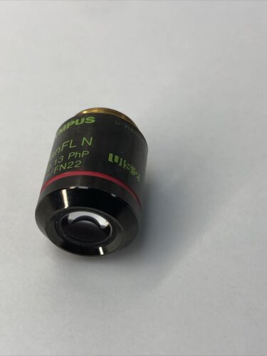 Olympus Objective UPlanFl N 4x PhP FN2 USI2 Phase Contrast Tested Working