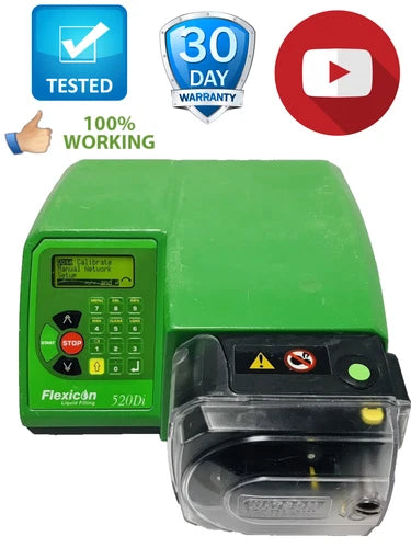 Watson Marlow 520Di Peristaltic Pump Flexicon 520Din/R 050.717N.10A Tested Video