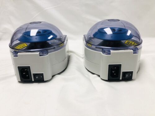 (Lot of 2)) VWR Kinetic Energy 26 Joules Galaxy Mini Centrifuge Video Warranty