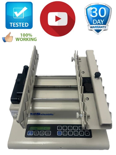 KD Scientific Dual Infusion Syringe Pump 78-0200 KDS-200 (Working)