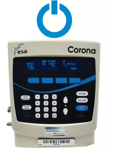 ESA Corona CAD Charged Aerosol Detector Part No. 70-6186A Power Up Tested