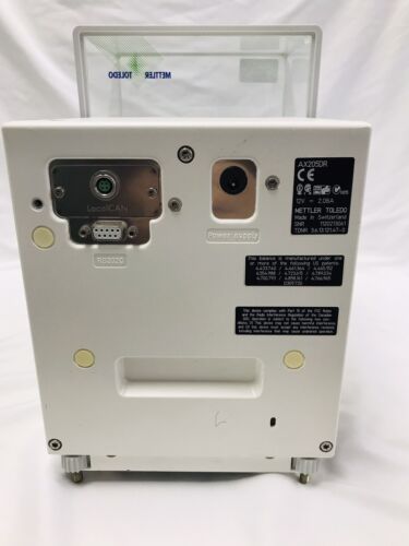 Mettler Toledo AX205DR Delta Range Analytical Balance Max 81g/220g AX205