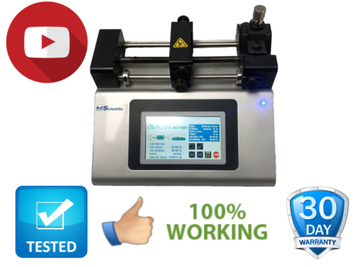 KD Scientific Legato Model 110 Syringe Infusion Pump Ref 78-8110 Tested Video