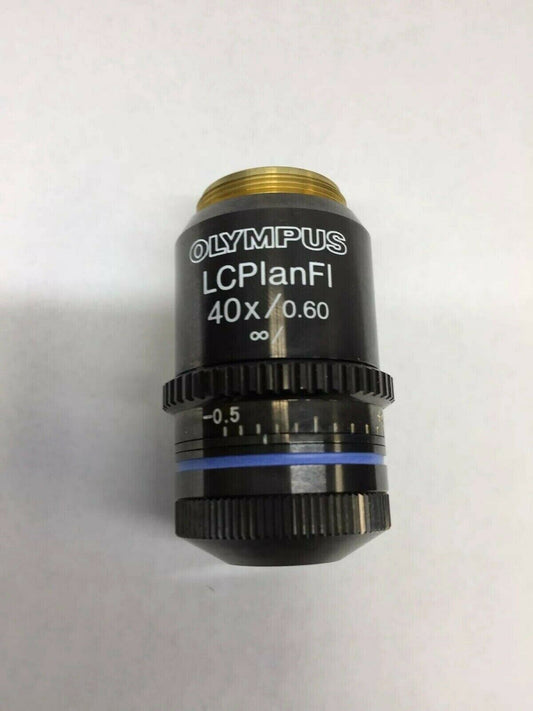 Olympus LCPlanFl 40X/0.60 ∞/ CAP-G1.2±0.5 Microscope Objective Excellent cond.
