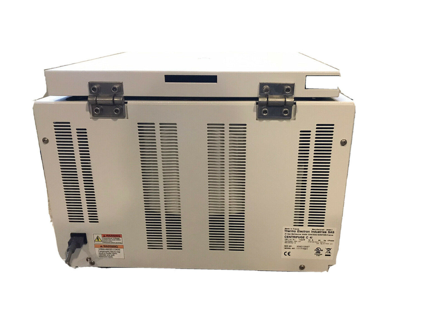 Thermo Scientific Jouan C4i Digital Keypad Centrifuge with Rotor & 4 Buckets C 4i