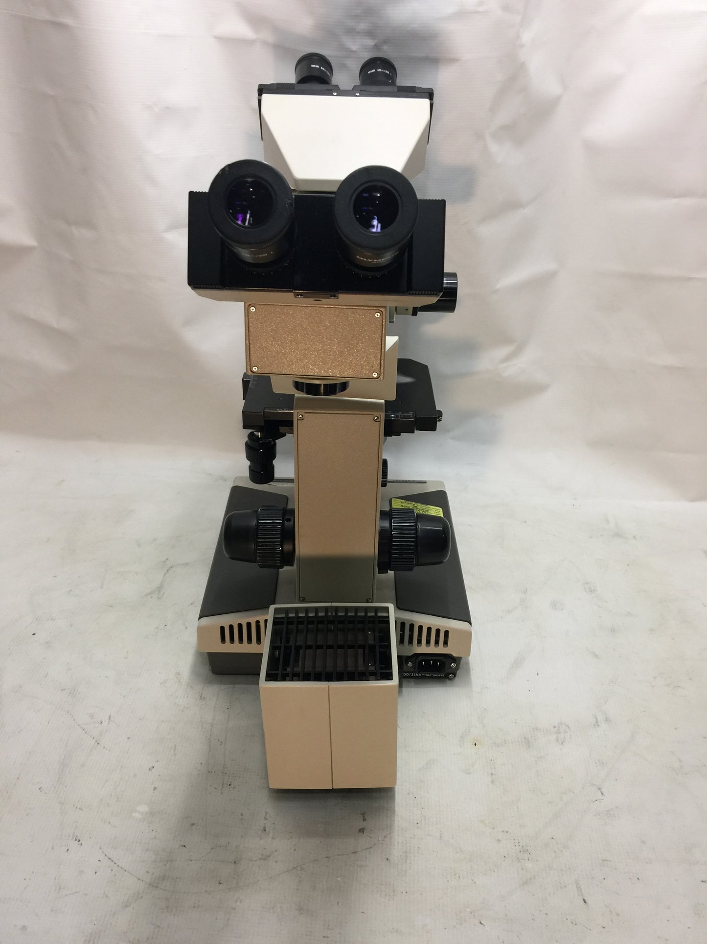 Olympus Microscope BH-2 Teaching Microscope 4x 10x 20x 40x Two Illuminators