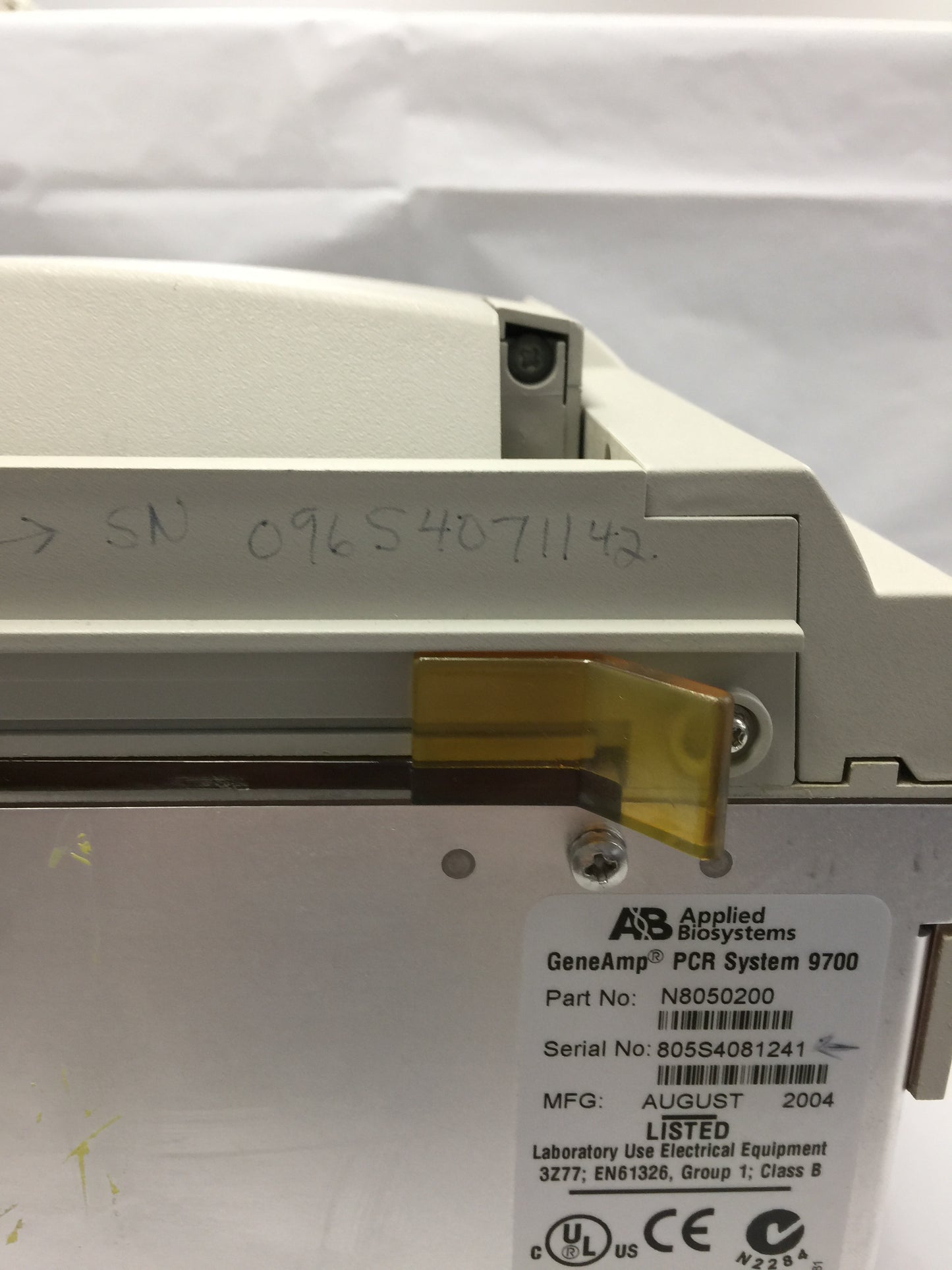 ABI Applied Biosystems GeneAmp PCR 9700 Gold 96-Well Thermocycler Perkin Elmer Video