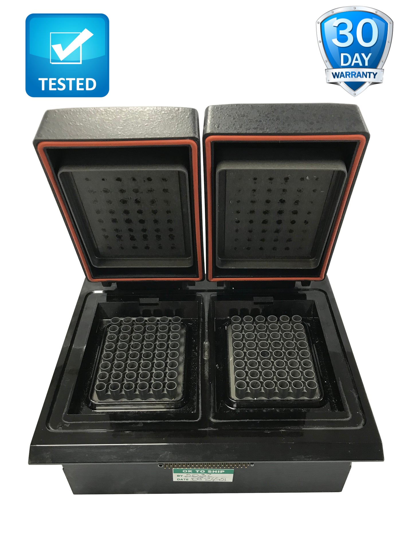 Varants MJ Research Bio-Rad Alpha Unit Block 96 Well Dual 48 Wells or 384 Well for PTC DNA Engine -Tested