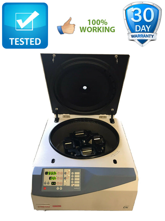 Thermo Scientific Jouan C4i Digital Keypad Centrifuge with Rotor & 4 Buckets C 4i