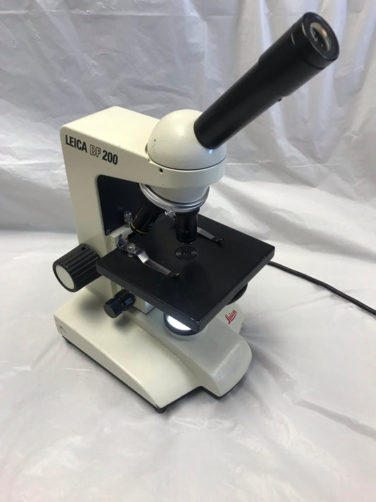 Student Friendly Leica BF200 Illumnated Monocular Compound Microscope 3 Objectives