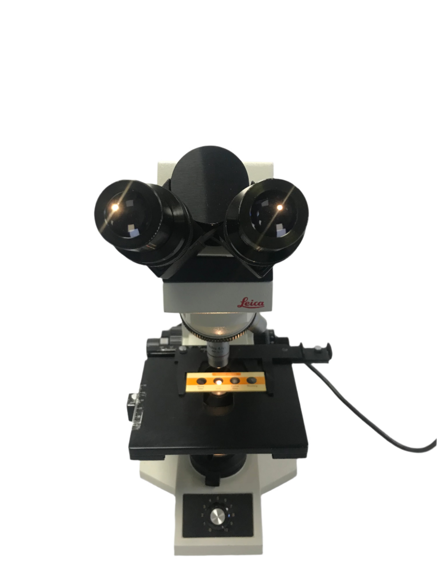 Leica ATC 2000 Illuminated Compound Light Microscope Tested Warranty