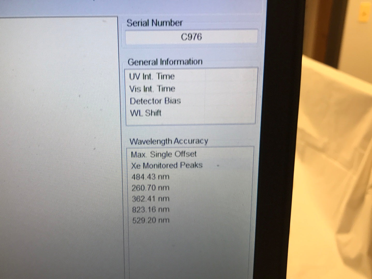 Thermo Scientific Nanodrop 2000c UV-VIS Spectrophotometer