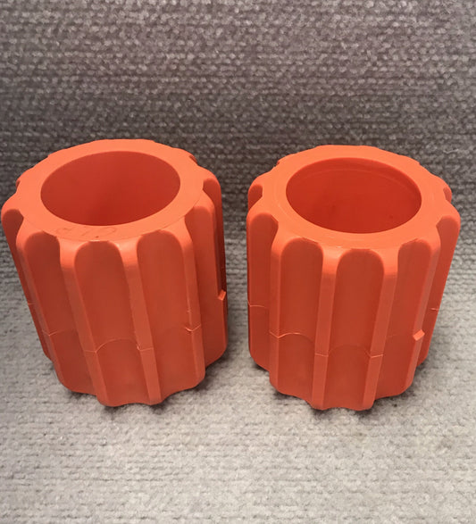 set of 2 Beckman Coulter 369385 - 250Ml Polypropylene Conical Bottle Adapter