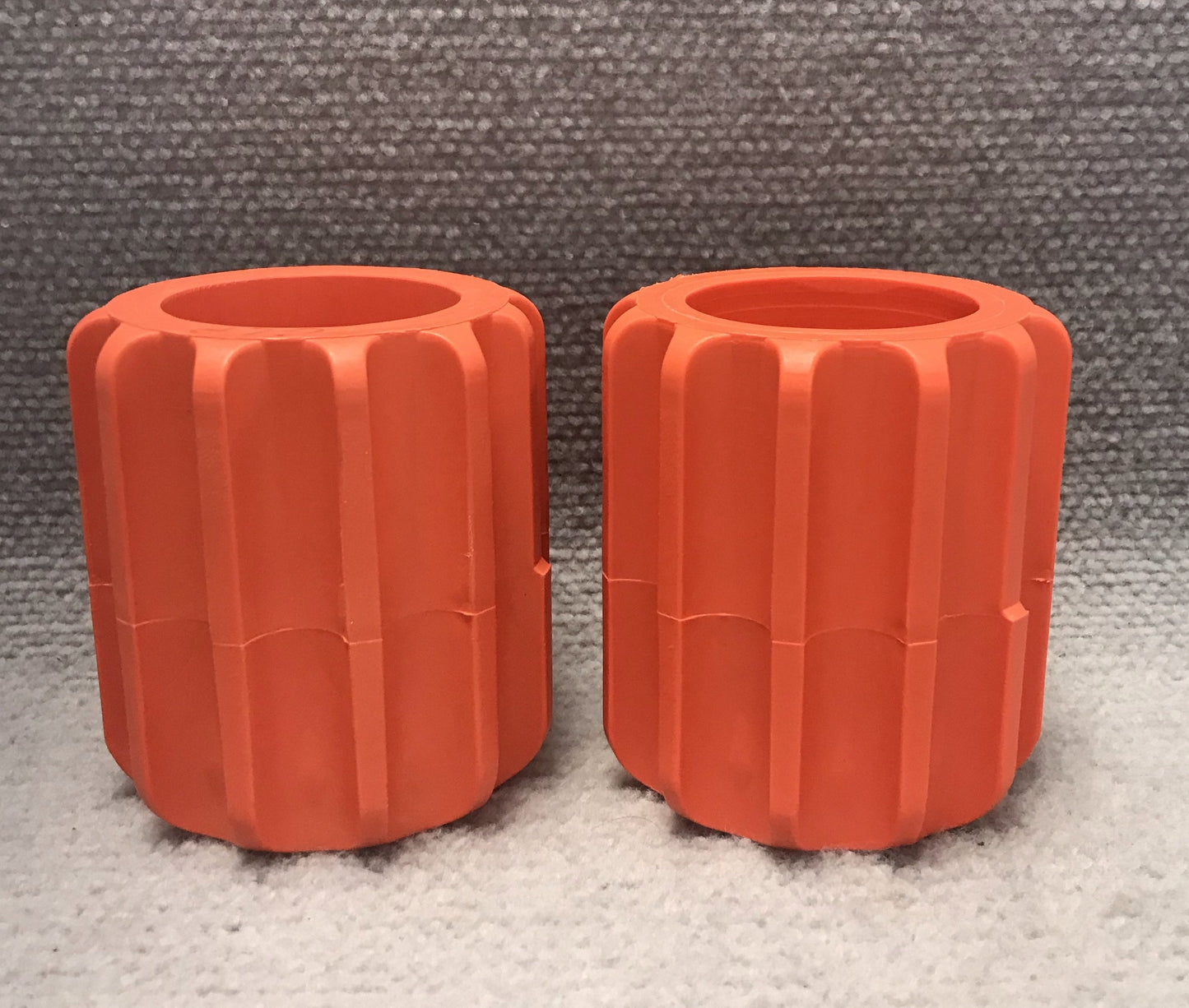 set of 2 Beckman Coulter 369385 - 250Ml Polypropylene Conical Bottle Adapter