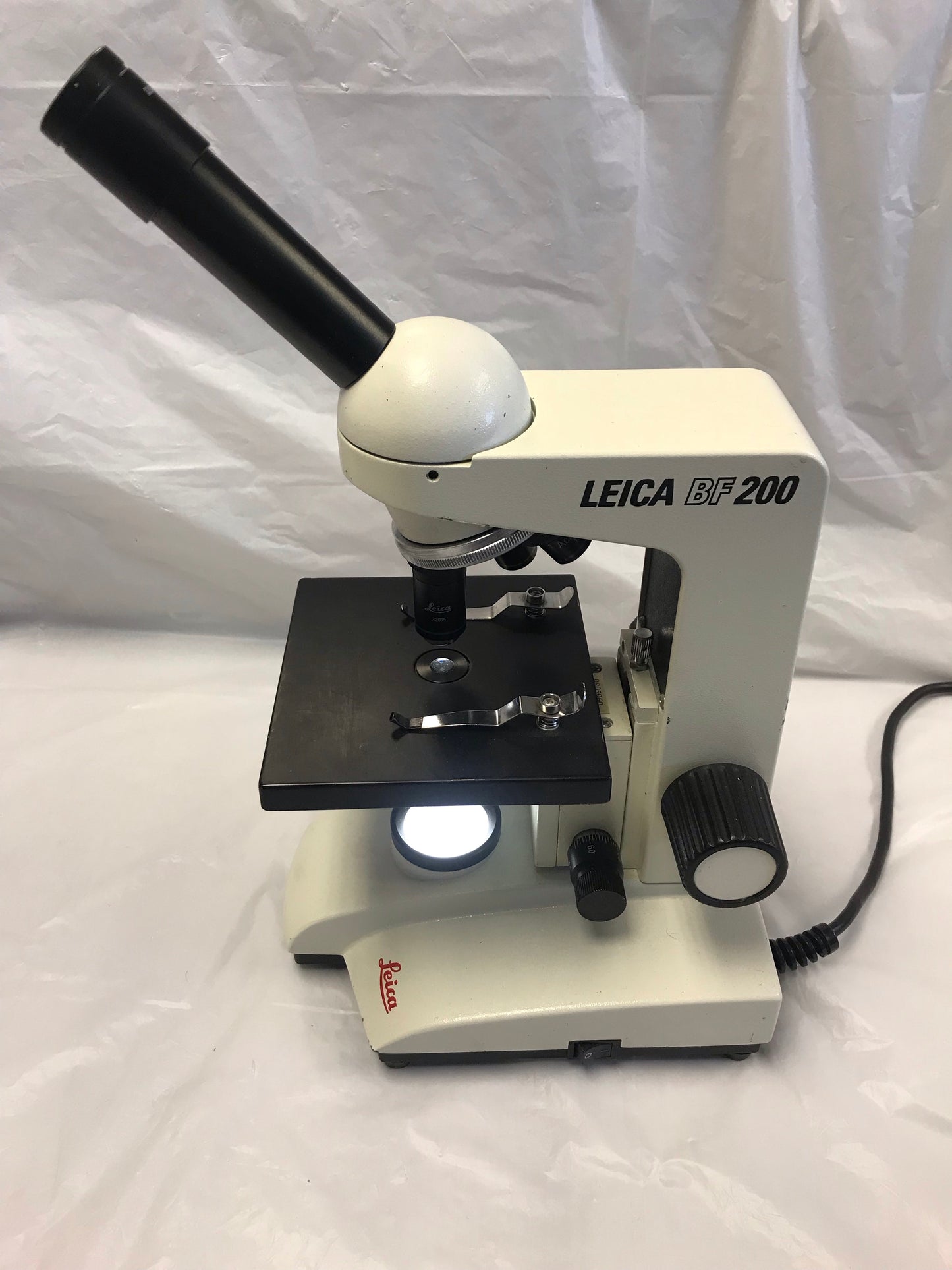 Student Friendly Leica BF200 Illumnated Monocular Compound Microscope 3 Objectives