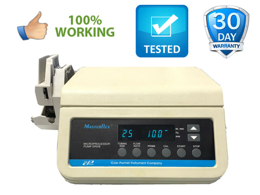 600 RPM Cole-Parmer Masterflex Peristaltic Pump Easy-Load Pump Head 7524-10