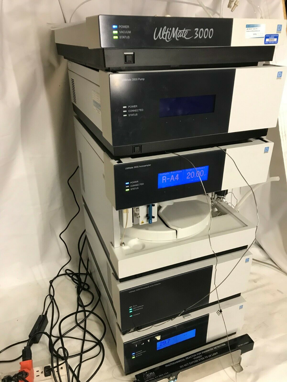 Dionex UltiMate 3000 HPLC System SRD DGP WPS PDA TCC