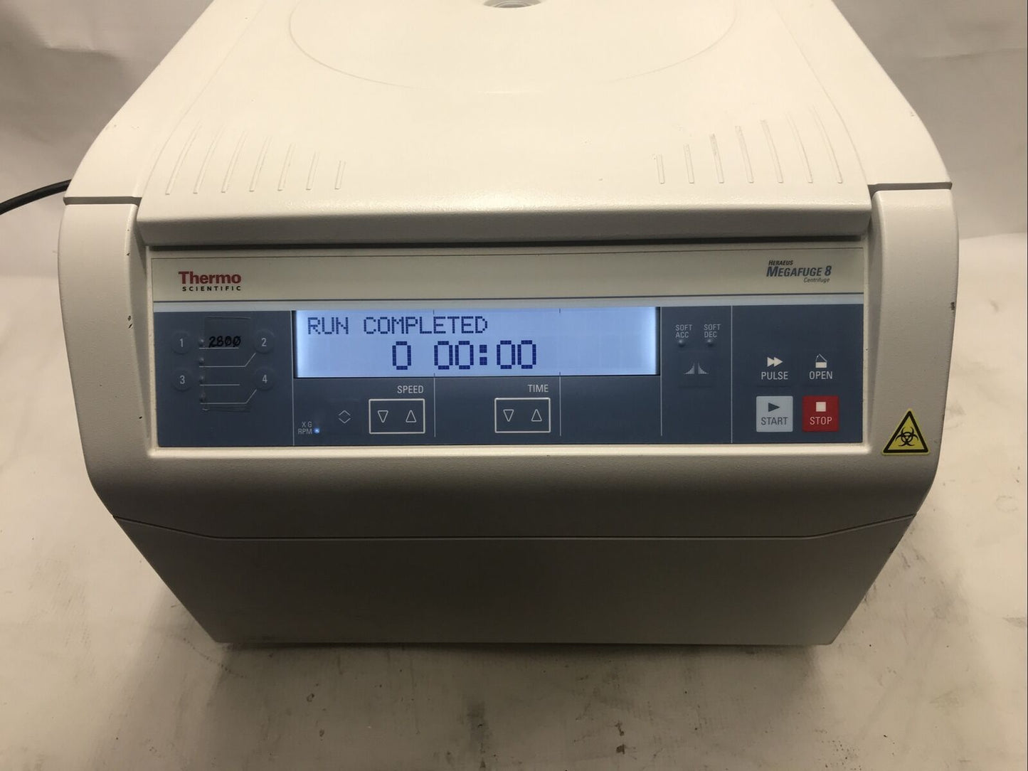 Thermo Scientific Megafuge 8 Centrifuge Tested Warranty Video