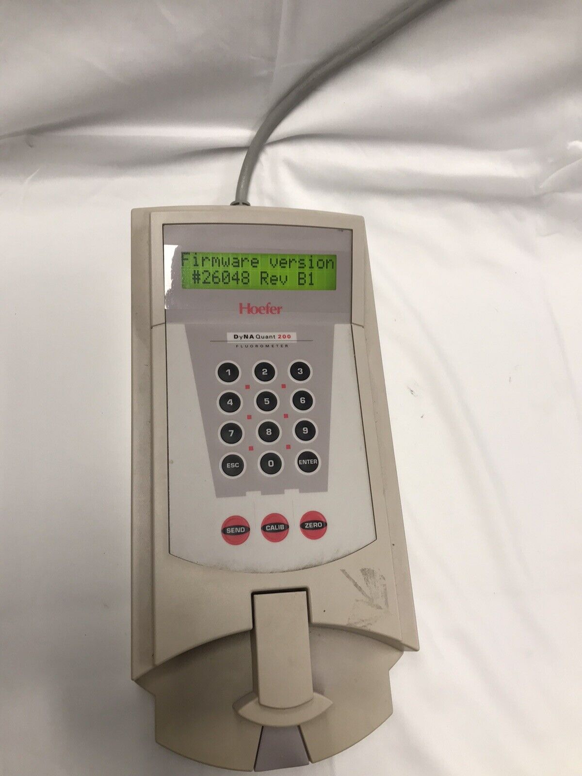 Pharmacia Hoefer DyNA Quant DQ200 Fluorometer 80-6406-80 Tested Video Working