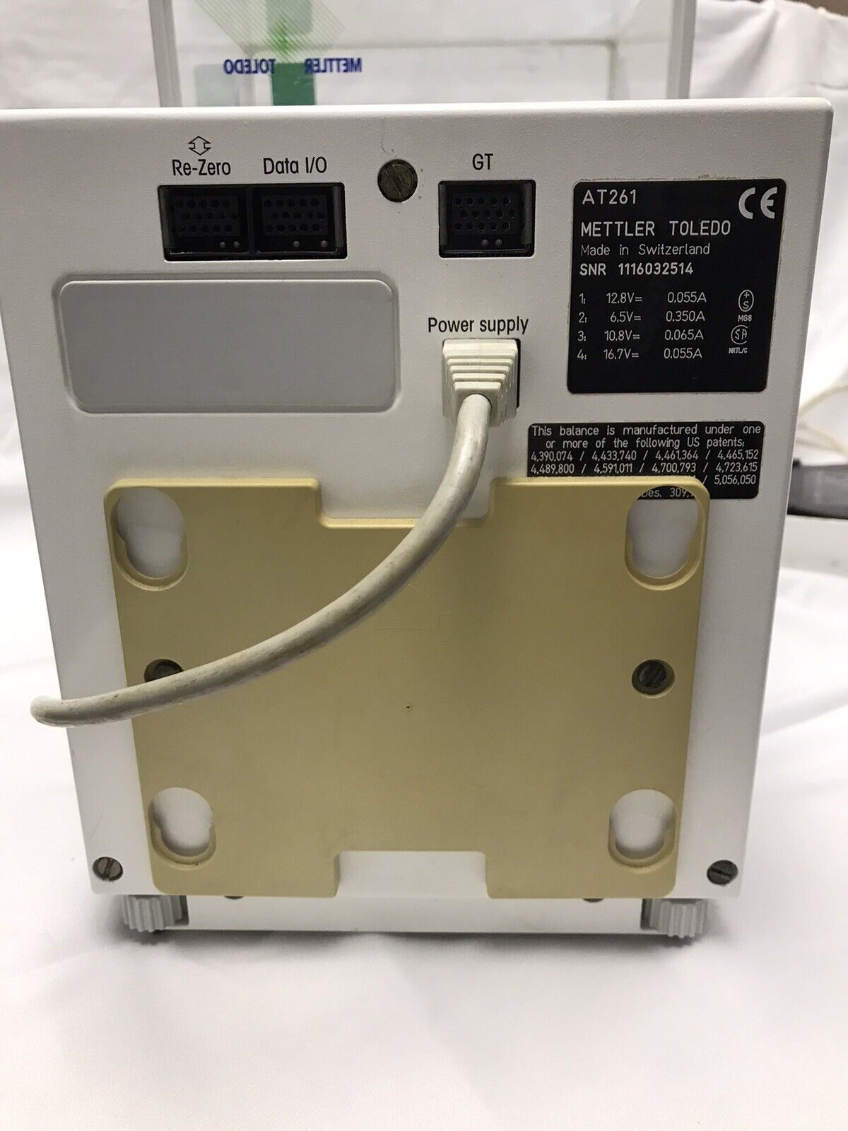 Mettler AT261 AT 261 digital scale balance analytical delta range 0.1mg Video warranty