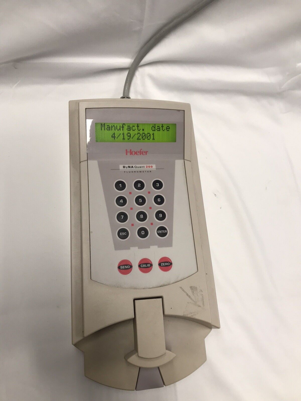 Pharmacia Hoefer DyNA Quant DQ200 Fluorometer 80-6406-80 Tested Video Working