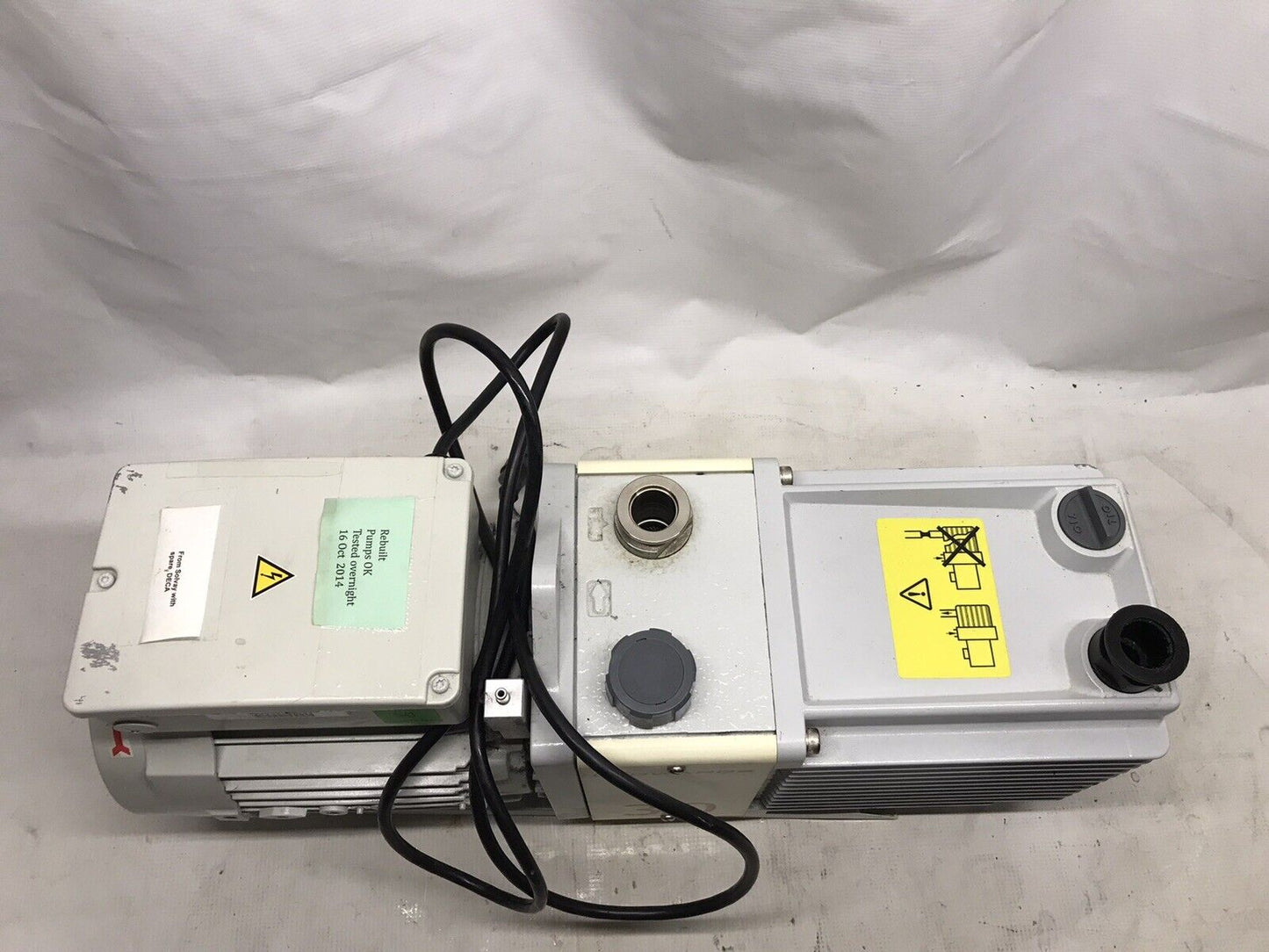 EDWARDS E2M30 Dual Stage Rotary Vane Vacuum Pump - TESTED warranty