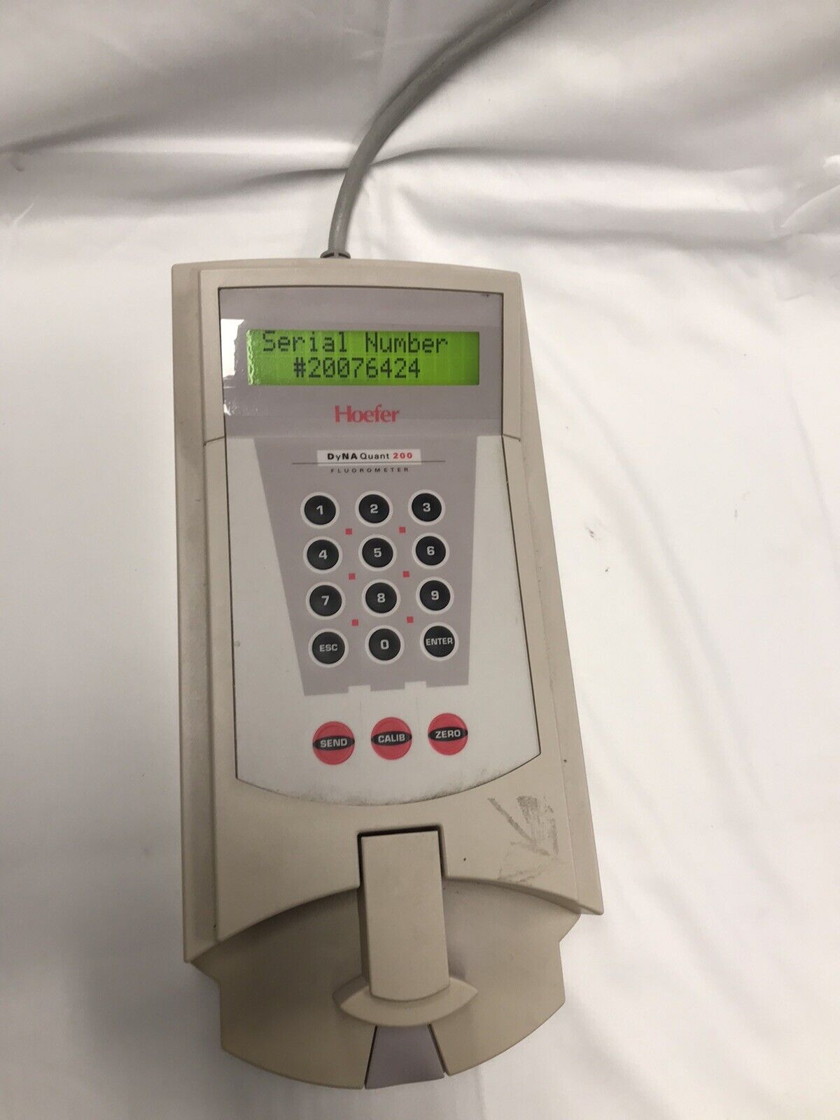 Pharmacia Hoefer DyNA Quant DQ200 Fluorometer 80-6406-80 Tested Video Working