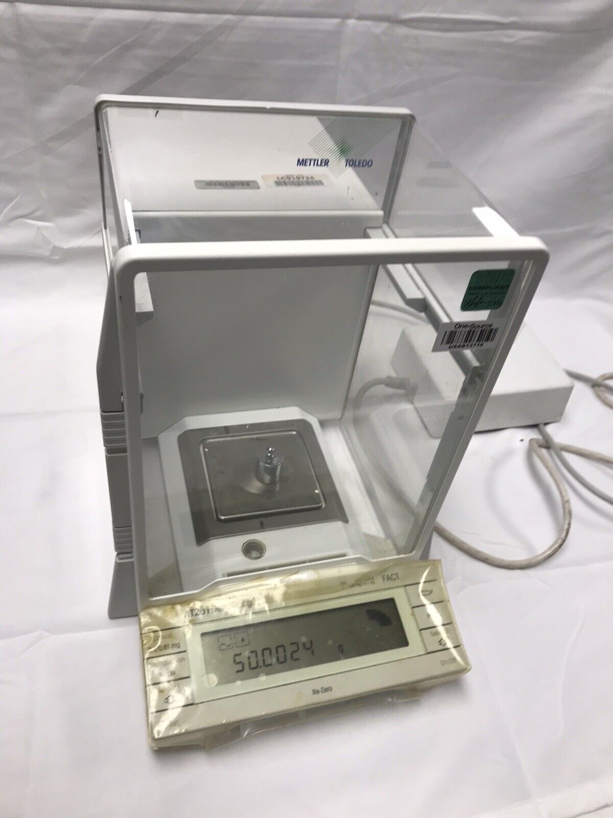 Mettler AT261 AT 261 digital scale balance analytical delta range 0.1mg Video warranty