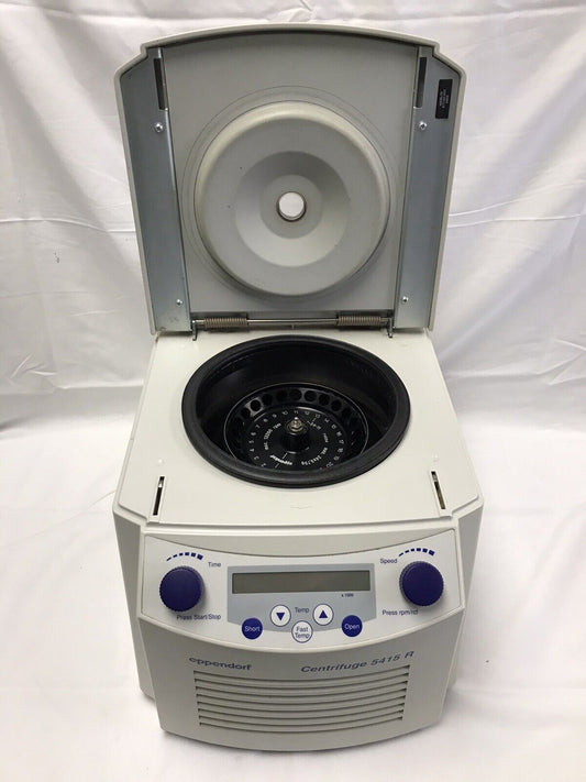 Eppendorf 5415R Refrigerated Centrifuge w/ F-45-24-11 Rotor for Parts Repair NPU