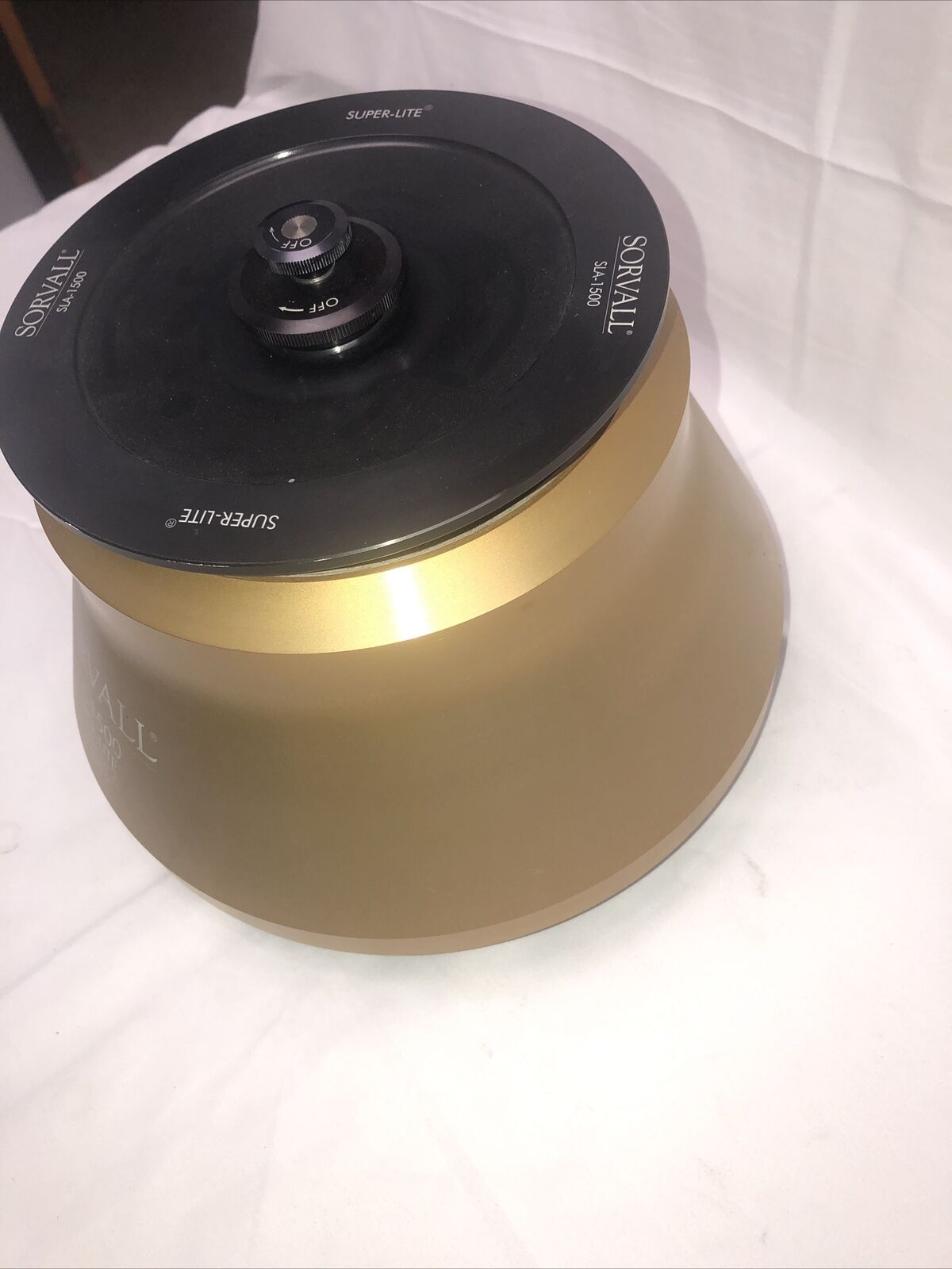 Sorvall SLA-1500 Super-Lite Autoclavable 121°C 6 Position Rotor (6 x 250mL) GOLD