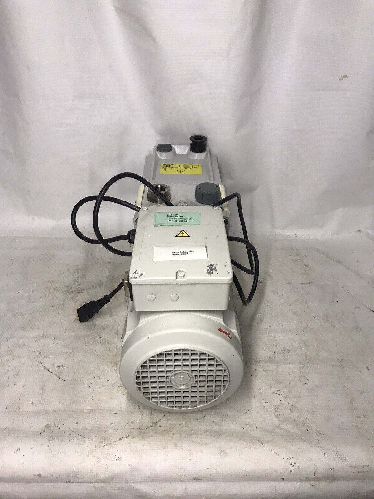 EDWARDS E2M30 Dual Stage Rotary Vane Vacuum Pump - TESTED warranty