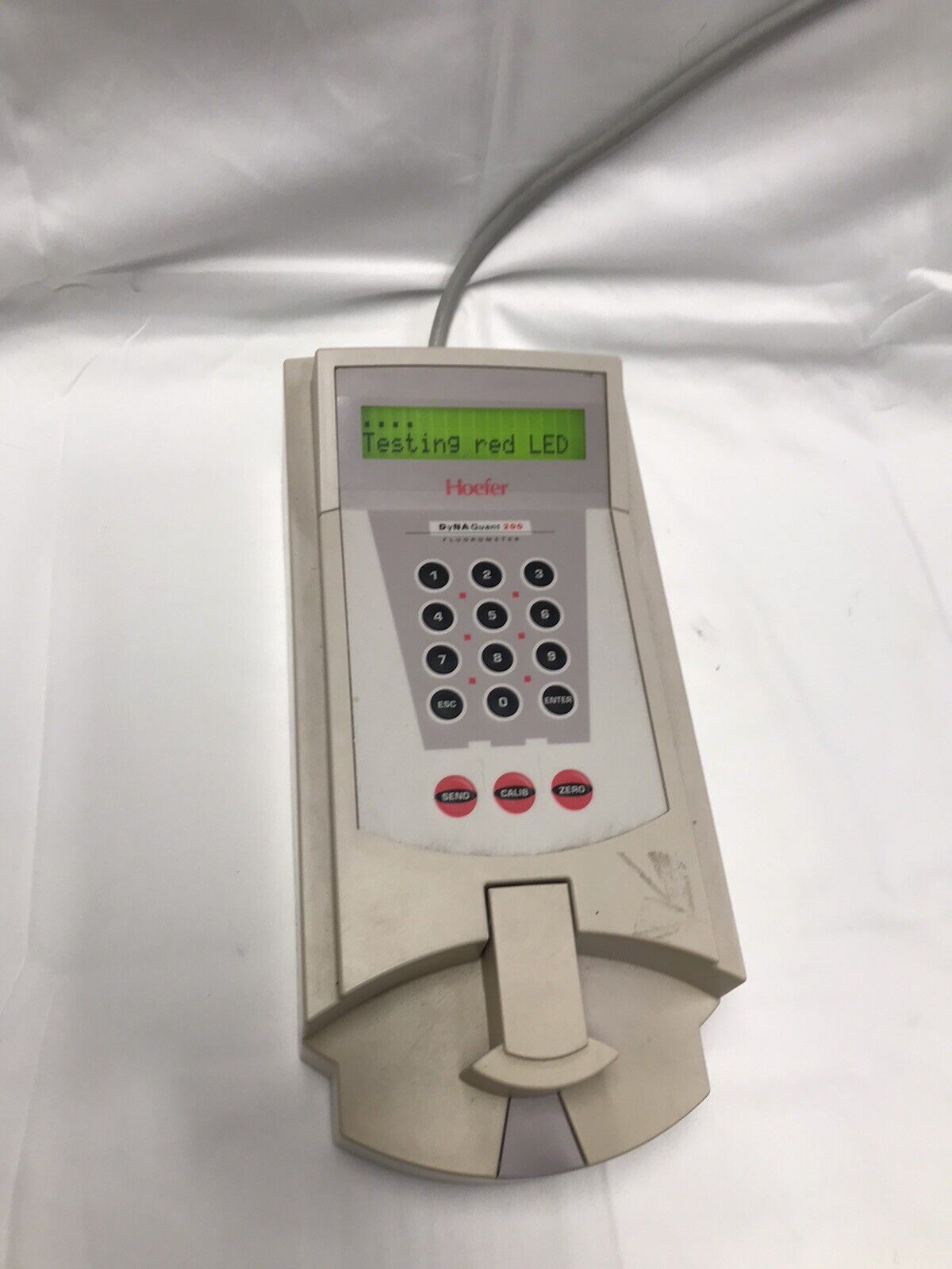 Pharmacia Hoefer DyNA Quant DQ200 Fluorometer 80-6406-80 Tested Video Working