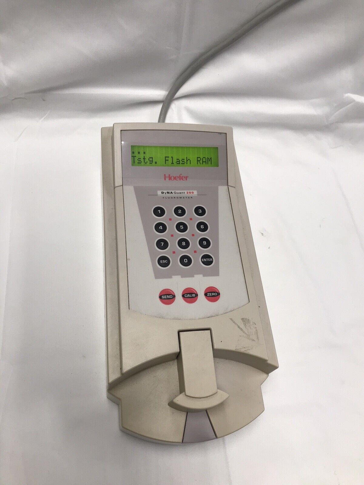 Pharmacia Hoefer DyNA Quant DQ200 Fluorometer 80-6406-80 Tested Video Working