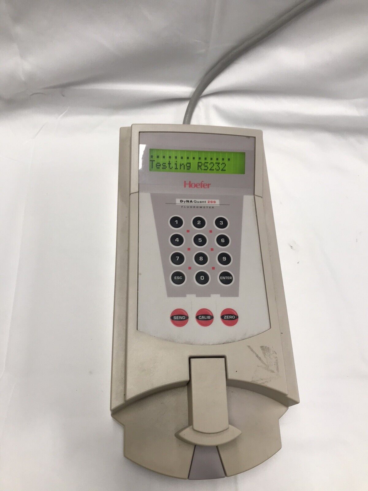 Pharmacia Hoefer DyNA Quant DQ200 Fluorometer 80-6406-80 Tested Video Working