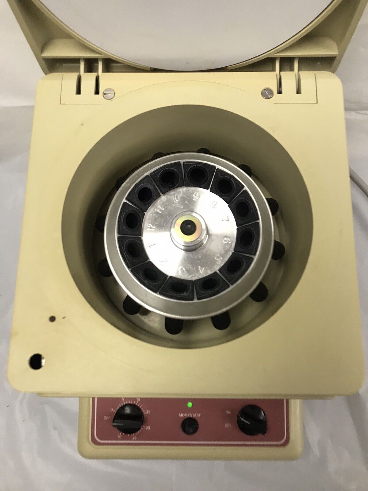 Beckman Microfuge E Centrifuge Tested Fully Functional 348720