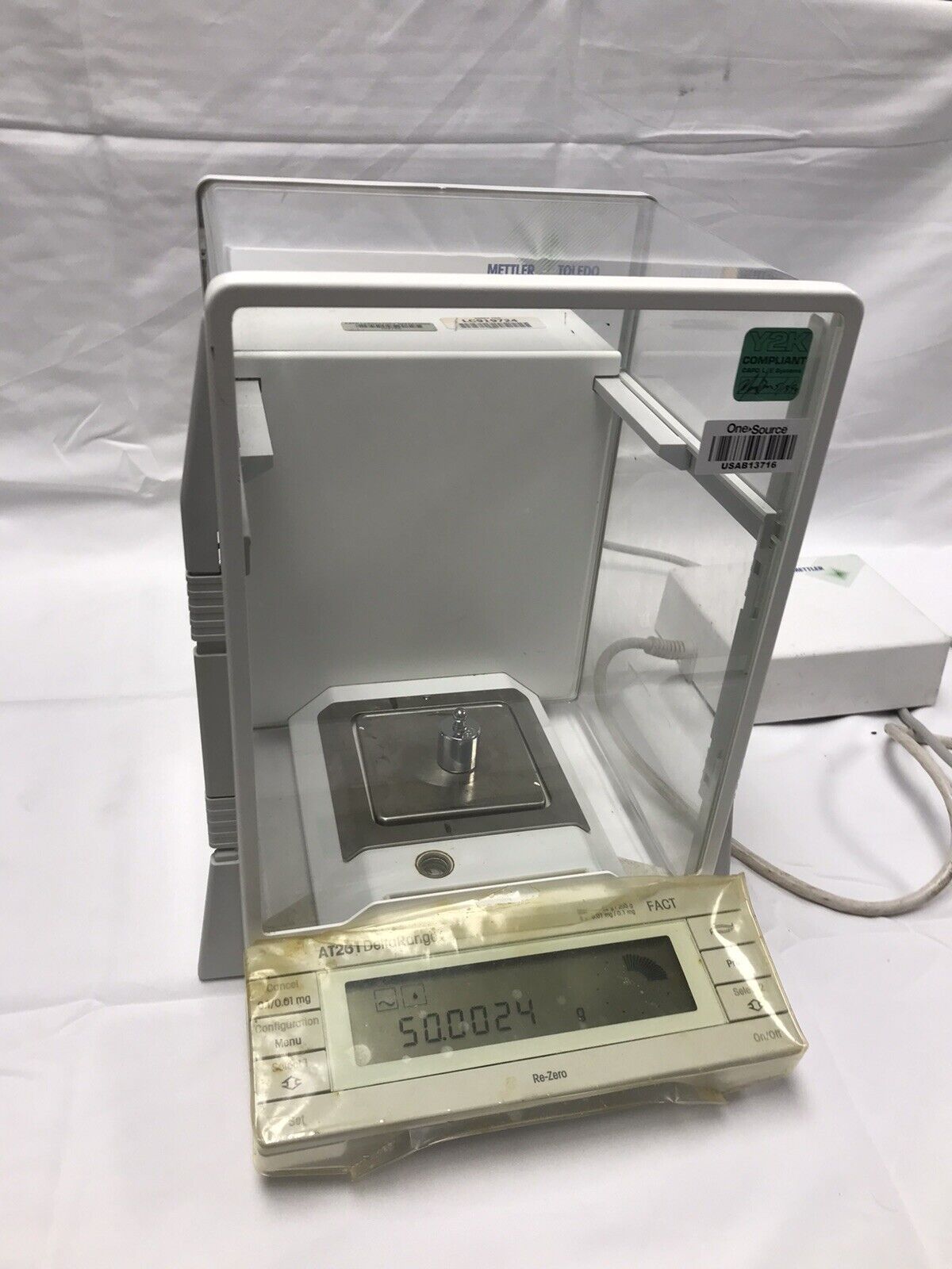 Mettler AT261 AT 261 digital scale balance analytical delta range 0.1mg Video warranty