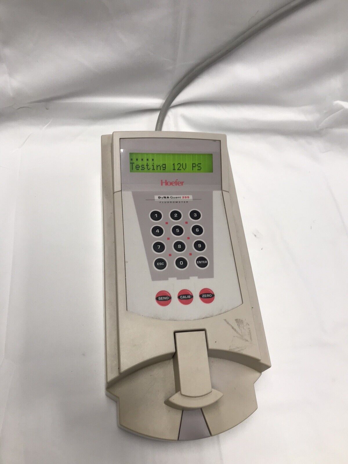 Pharmacia Hoefer DyNA Quant DQ200 Fluorometer 80-6406-80 Tested Video Working