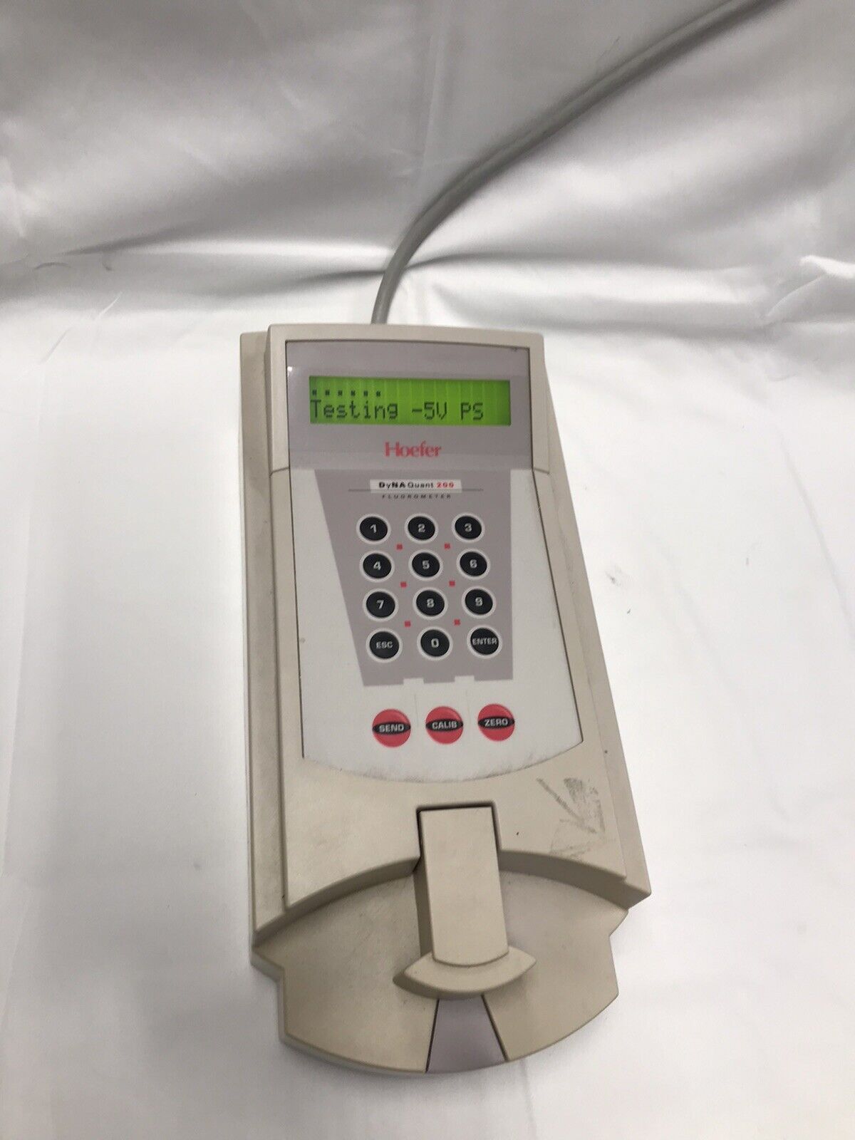 Pharmacia Hoefer DyNA Quant DQ200 Fluorometer 80-6406-80 Tested Video Working