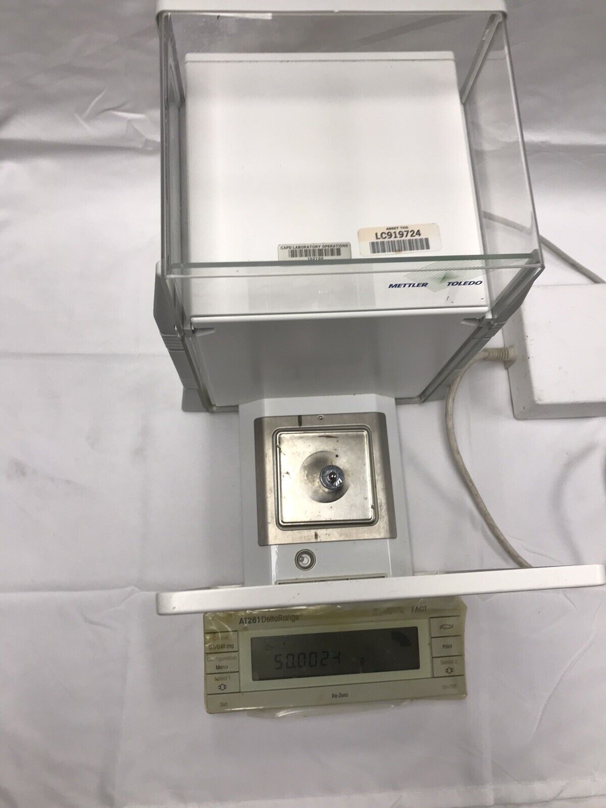 Mettler AT261 AT 261 digital scale balance analytical delta range 0.1mg Video warranty