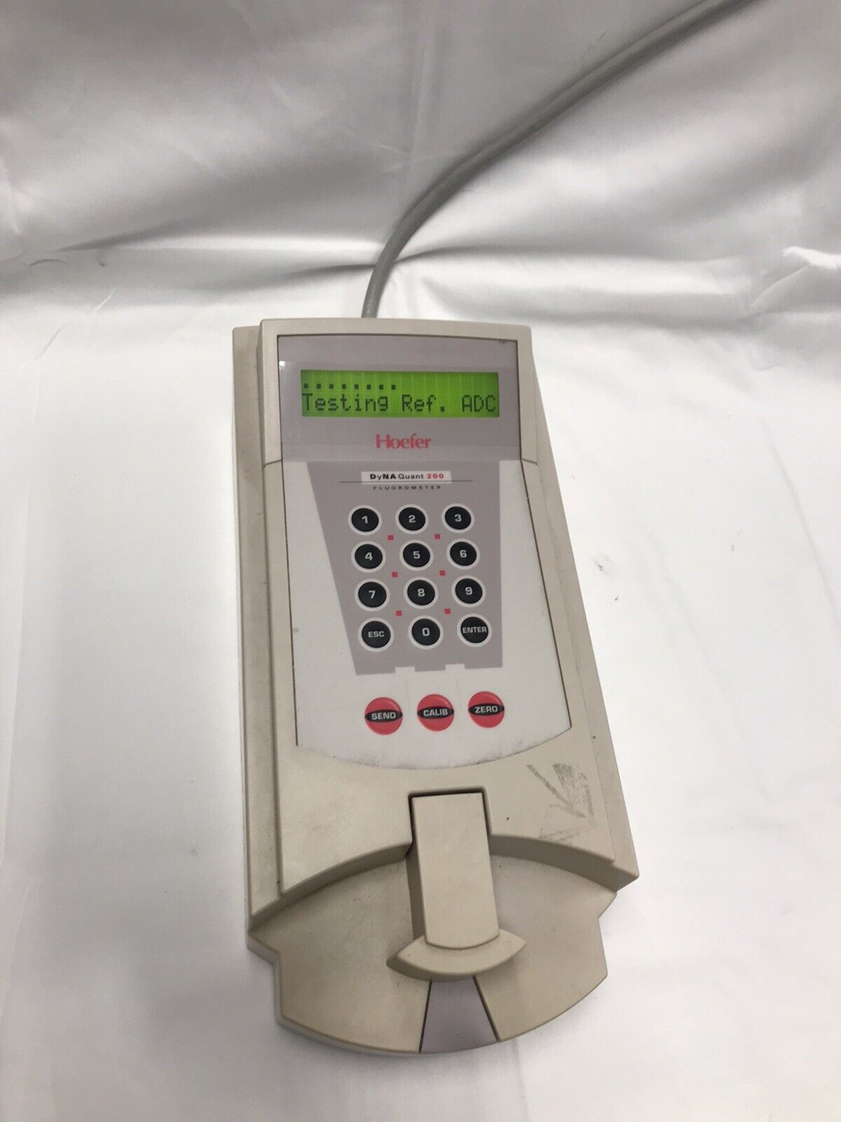 Pharmacia Hoefer DyNA Quant DQ200 Fluorometer 80-6406-80 Tested Video Working