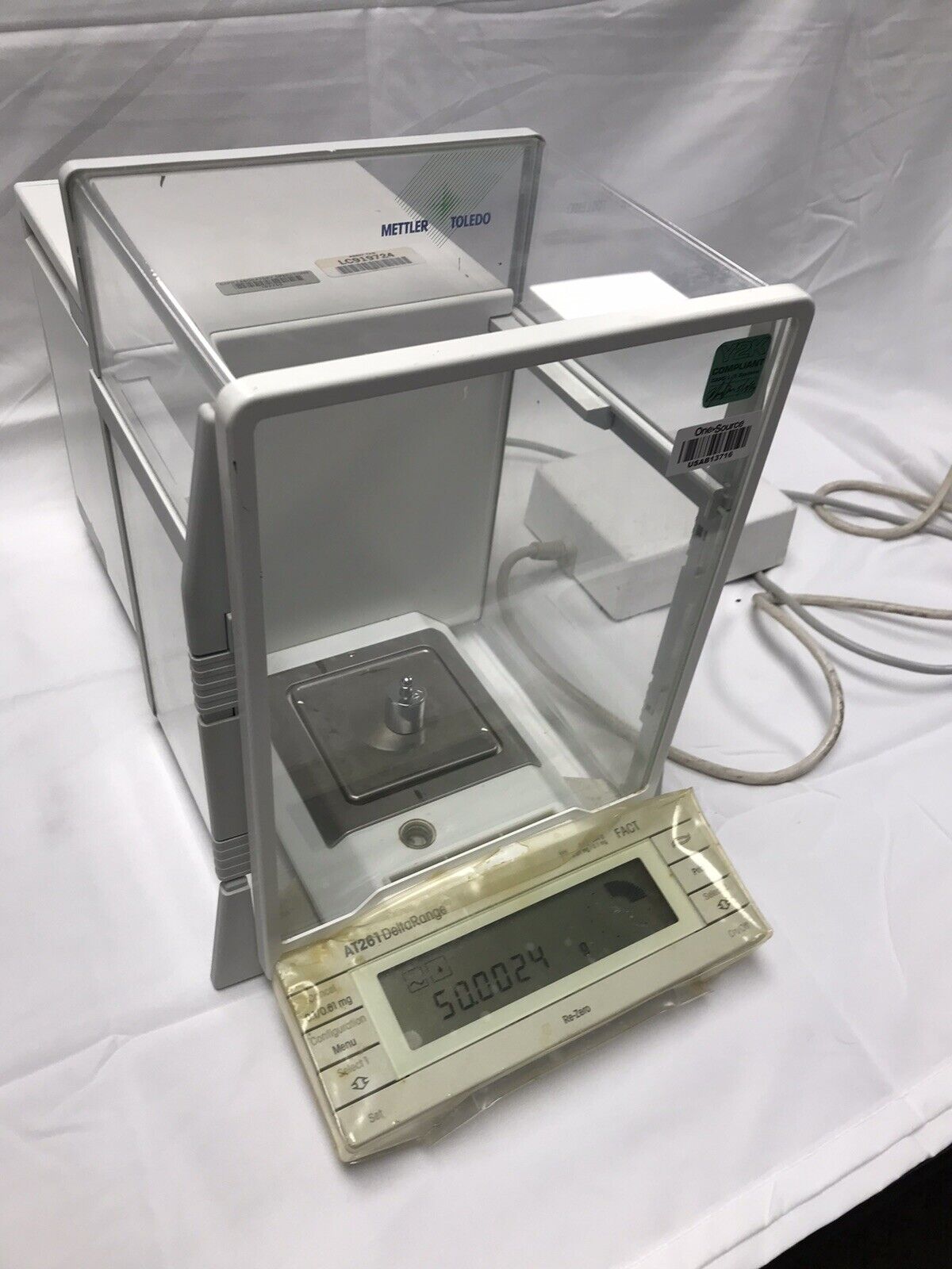 Mettler AT261 AT 261 digital scale balance analytical delta range 0.1mg Video warranty