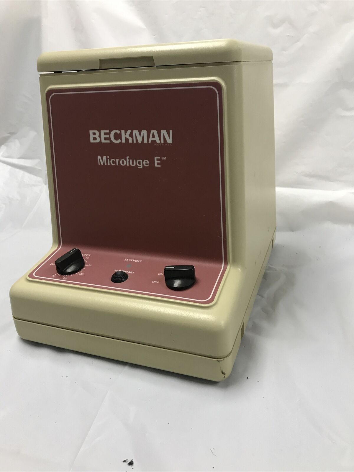 Beckman Microfuge E Centrifuge Tested Fully Functional 348720