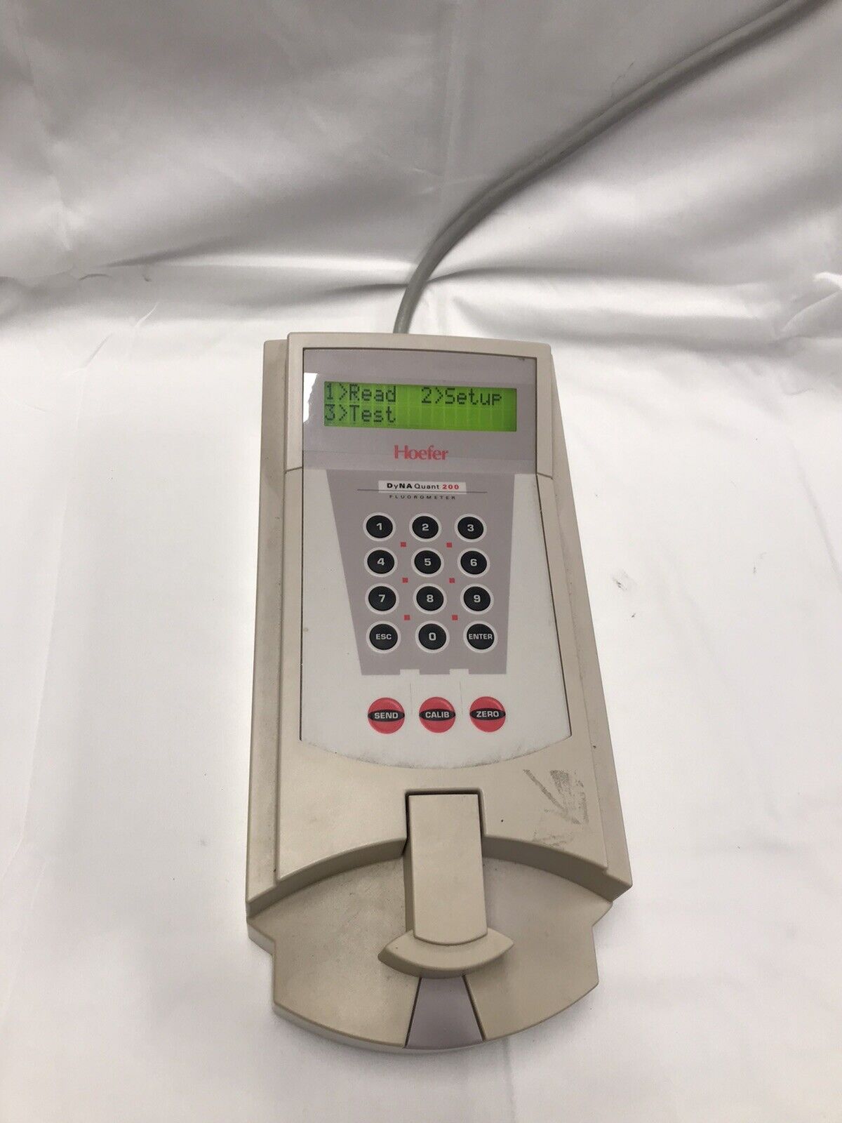 Pharmacia Hoefer DyNA Quant DQ200 Fluorometer 80-6406-80 Tested Video Working