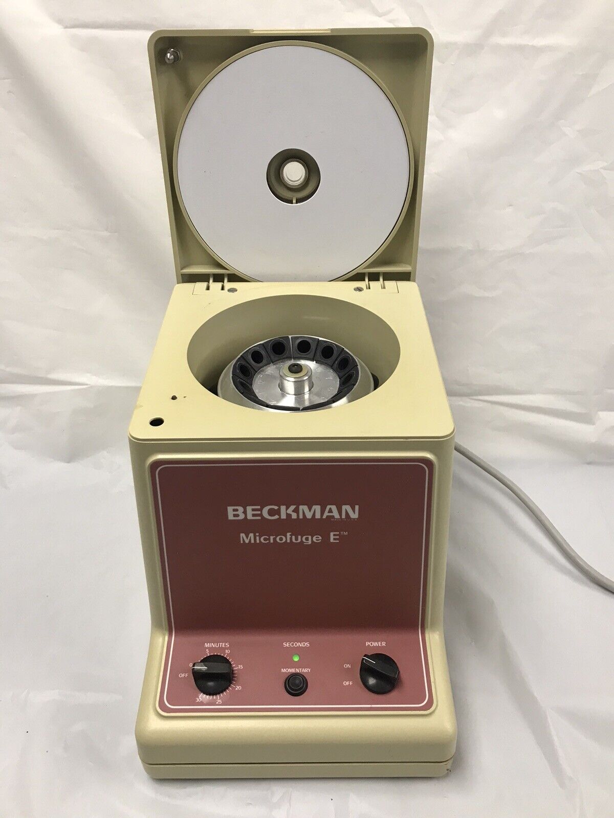Beckman Microfuge E Centrifuge Tested Fully Functional 348720