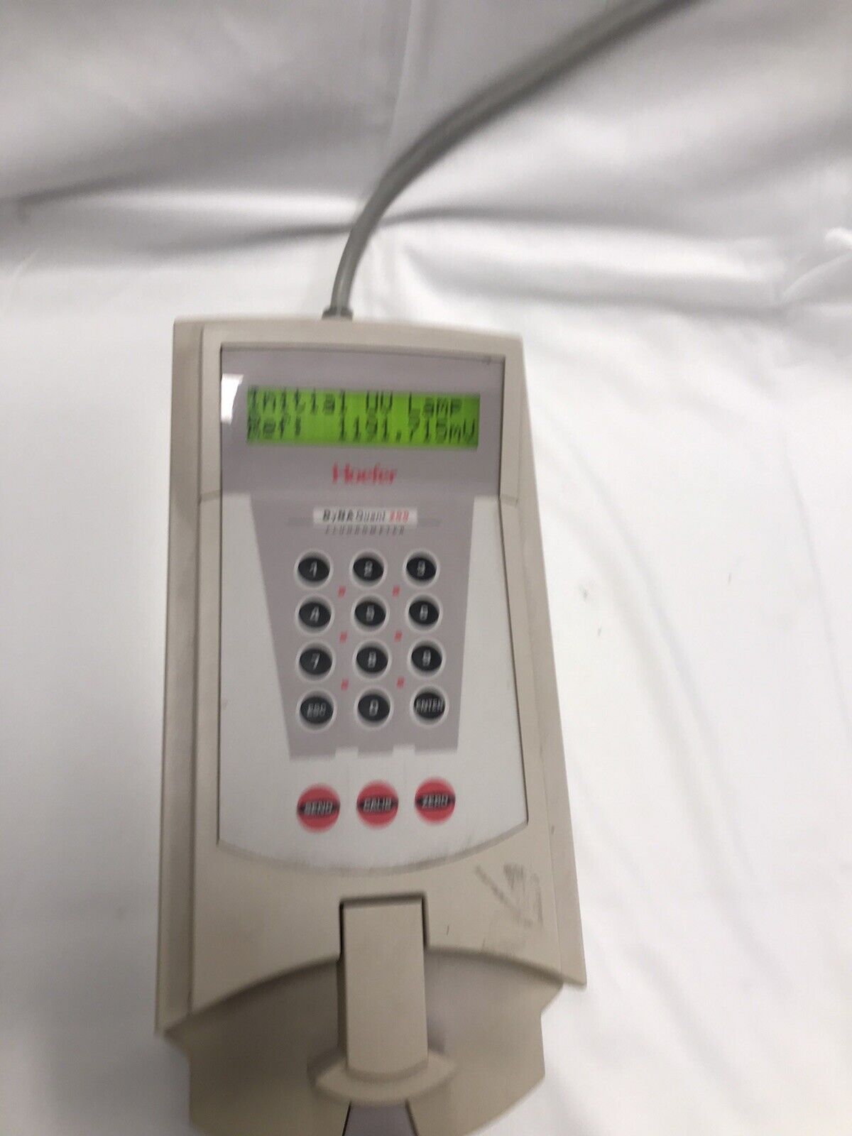 Pharmacia Hoefer DyNA Quant DQ200 Fluorometer 80-6406-80 Tested Video Working