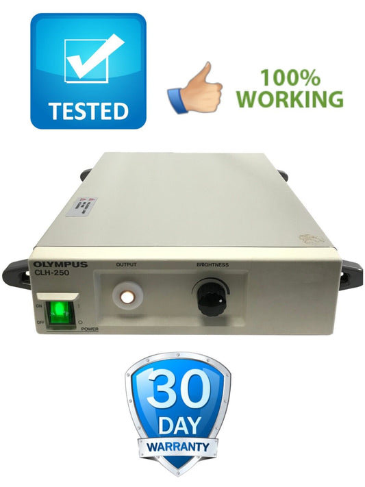 Olympus CLH-250 Halogen Endoscopy Light Source Endoscopic Tested Warranty