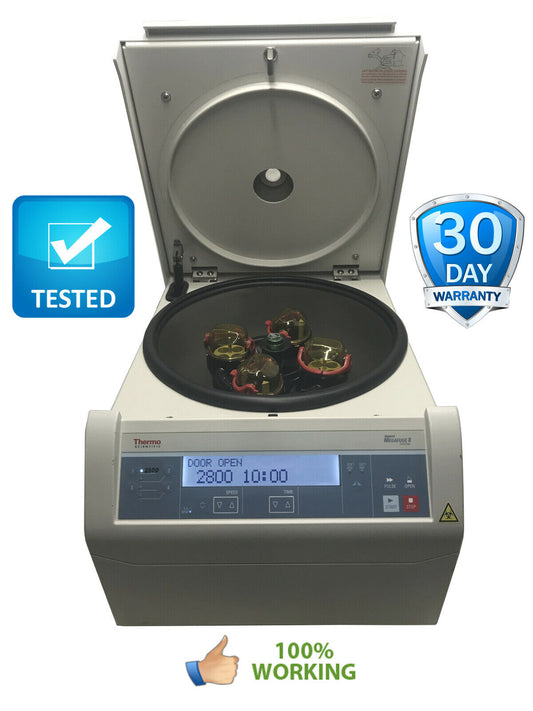 Thermo Scientific Megafuge 8 Centrifuge Tested Warranty Video