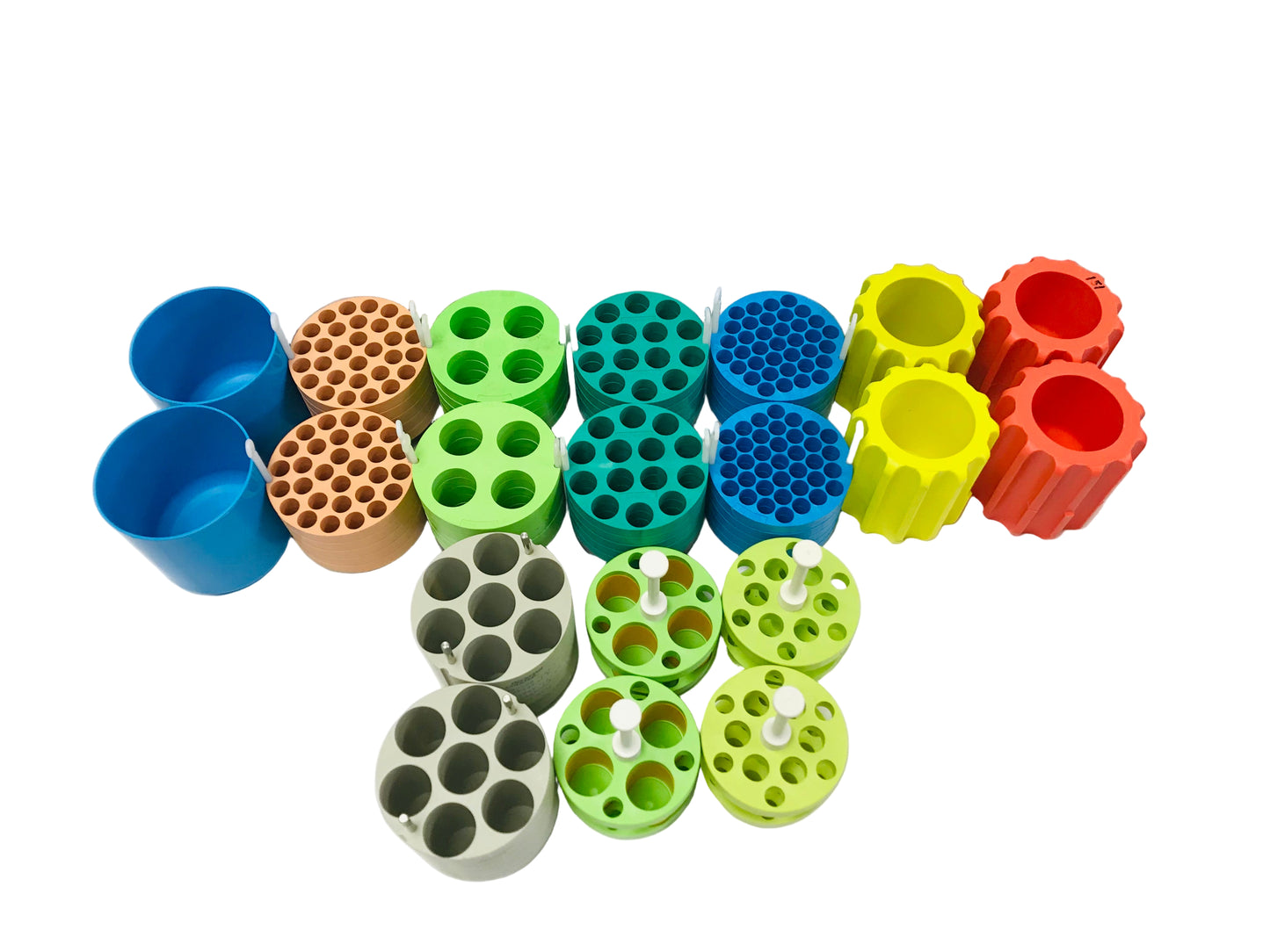 Beckman Coulter Adapters For GH-3.8, JS-4.3, SX4750 Rotor Buckets Inserts