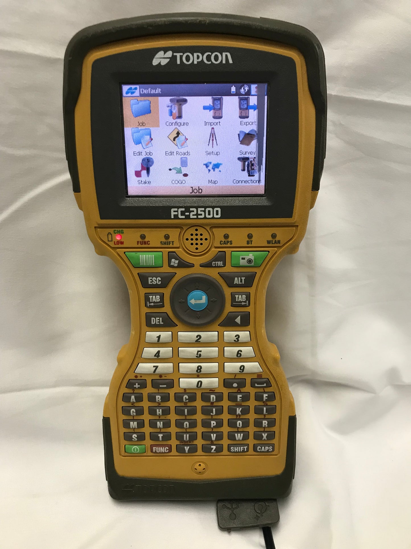 Topcon FC-2500 Field Controller Data Collector w/ TopSurv FC 2500 GPS+