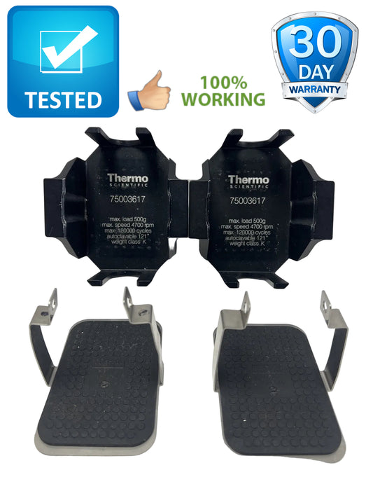 Set of 2 Thermo Scientific 75003617 Microplate Buckets for TX-750